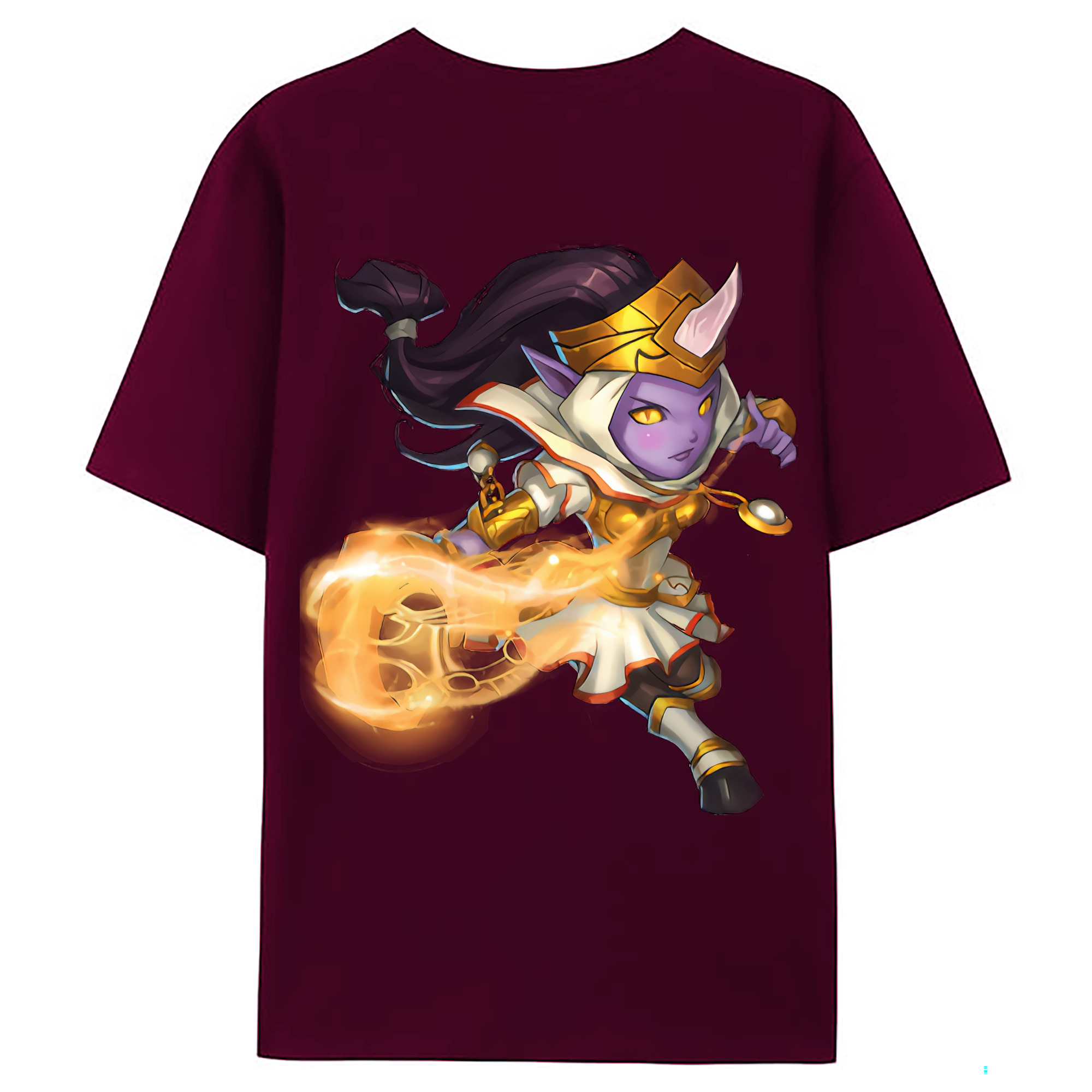 （画像用） リーグ・オブ・レジェンド League of Legends LOL レディース半袖Tシャツ(バックプリント)